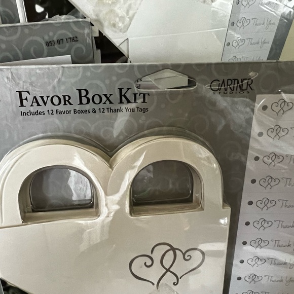 New Three (3) Packages of Twelve (12) Wedding & Shower Thank You Boxes & Tags - Picture 3 of 7